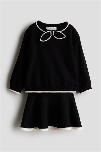 Комплект из 2 частей из тонкого трикотажного хлопка 1179402010