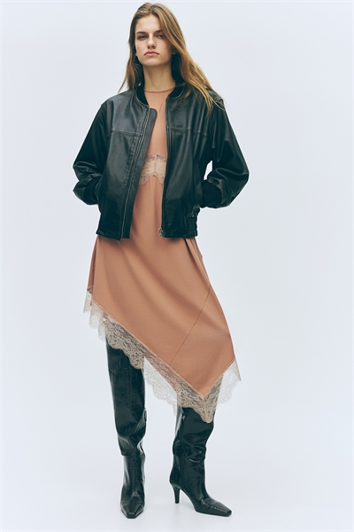 Платье с кружевной отделкой 1318486001