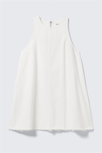 Мини-платье из хлопкового твила без рукавов 1294729001