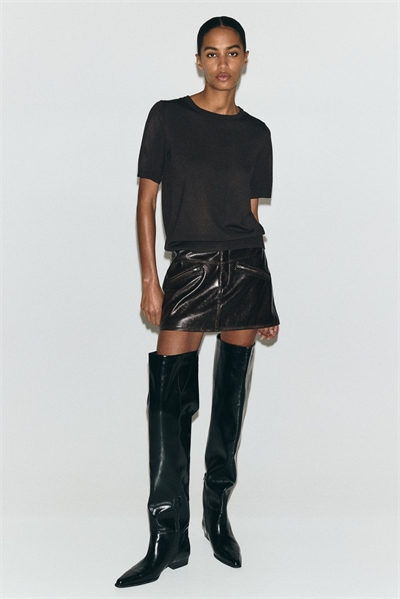 Рубашка из тонкого трикотажа 1260797026