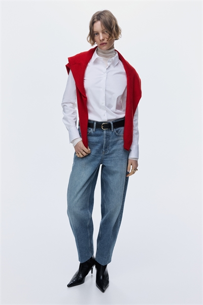 Джинсы Barrel с высокой лодыжкой 1330222002