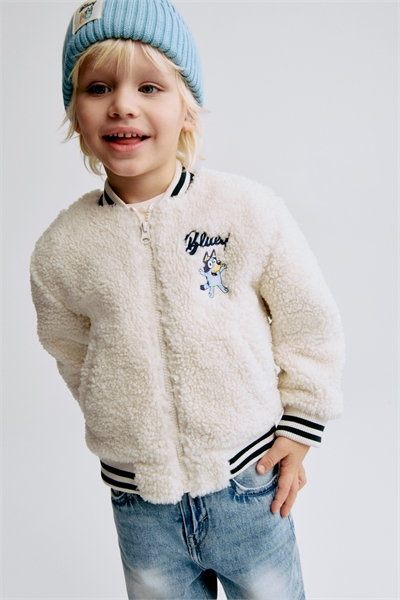 Плюшевая бейсбольная куртка 1314106002