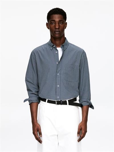 Расслабленная хлопковая рубашка 1301684003