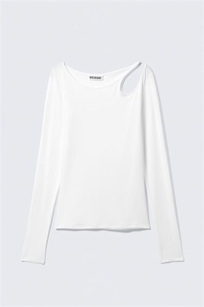 Топ с длинными рукавами и открытыми плечами 1310092004