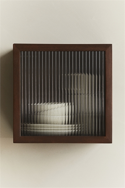 Настенный шкаф из дерева манго 1221139001