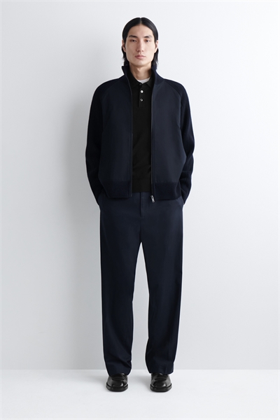 Треккинговая куртка из мериноса с хлопковыми панелями 1311844001