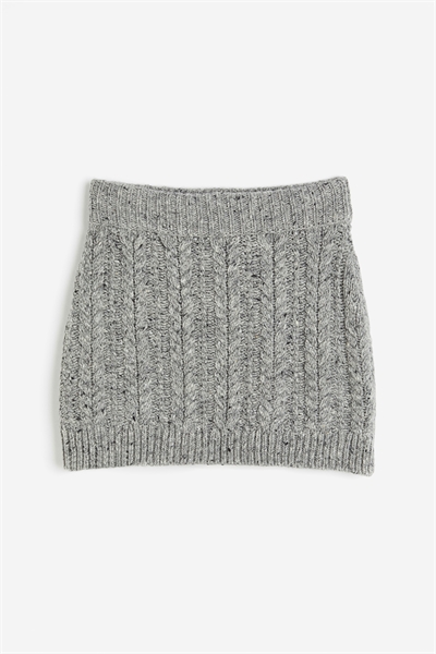 Мини-юбка из шерстяного бленда 1201112001