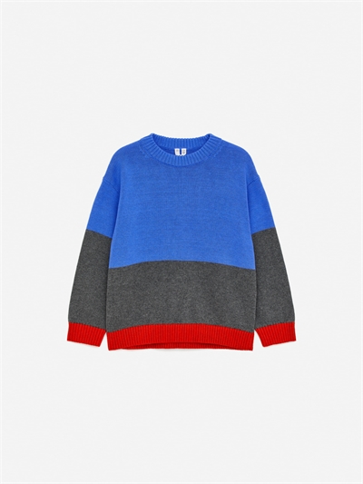 Джемпер из хлопка и шерсти 1306415001