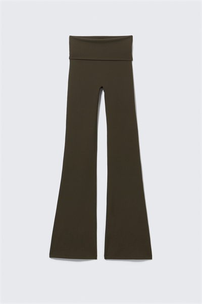 Колготки для йоги с расклешенной талией 1318446007