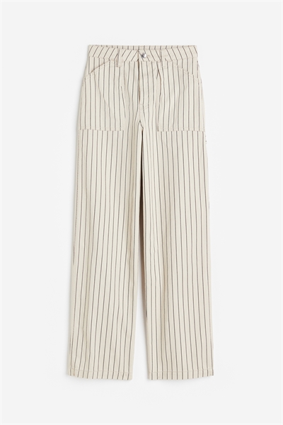 Брюки-карго из саржи 1129186004