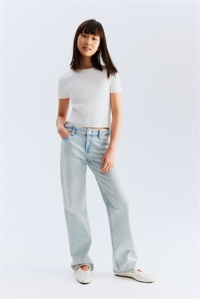 Джинсы с прямыми штанинами 1240131001