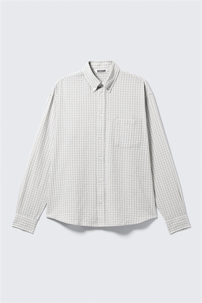 Свободная структурированная рубашка на пуговицах 1312662002