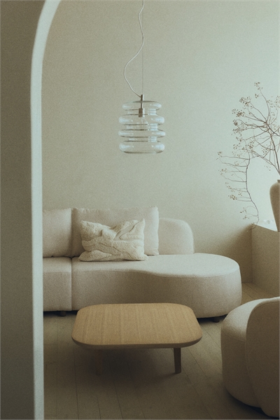 3-местный изогнутый диван Bouclé 1331378001