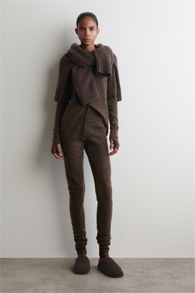 Леггинсы из шерсти альпака-мериноса 1312415001