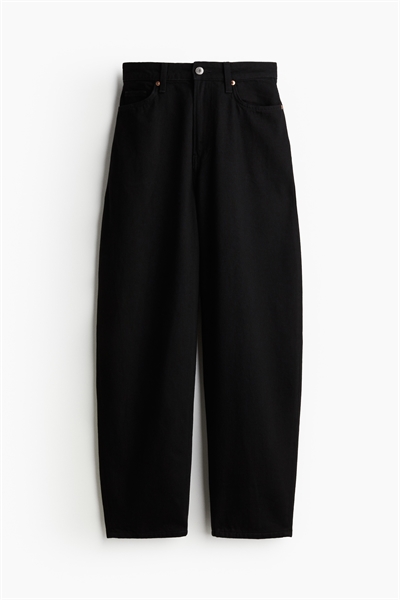 Высокие джинсы Barrel fit 1229032001