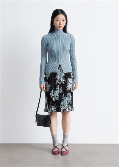 Юбка из крепа длиной до колена 1323538003