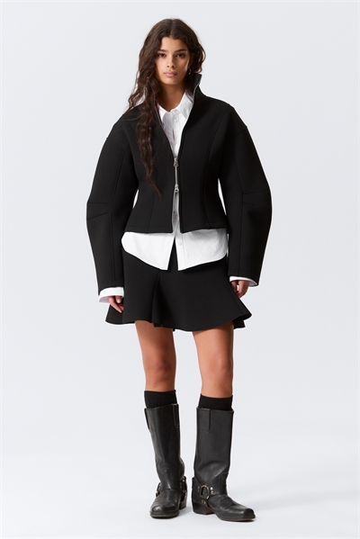 Облегающая куртка на молнии из ткани скуба 1333891002