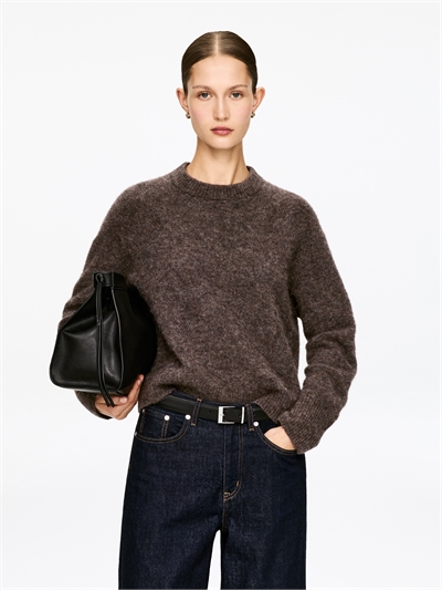 Джемпер из шерсти и альпаки 1336545001