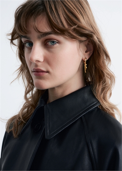 Серьги-обручи "Узел 1251295002