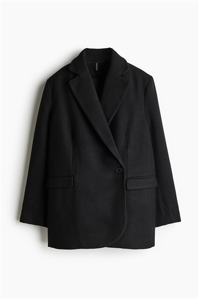 Блейзер из саржи с матовой отделкой 1228919001