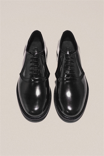 Кожаные туфли-оксфорды артикул 1288358001