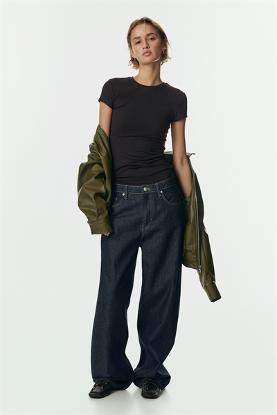 Облегающая футболка из микрофибры 1142908078