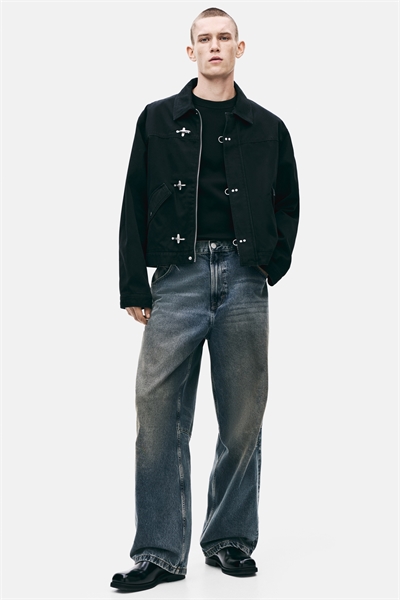 Мешковатые джинсы с вытачками 1314928004