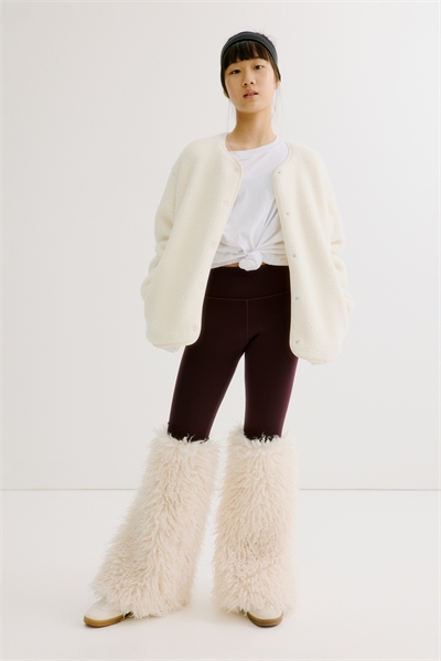 Спортивная куртка Oversized Fit Teddy 1328300001