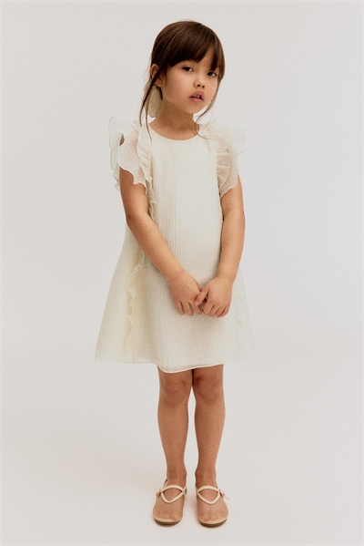 Платье с декоративными оборками 1275398003