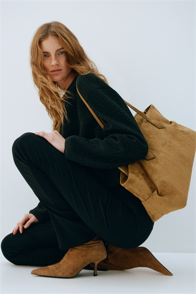 Кожаные сапоги-носки 1300576005