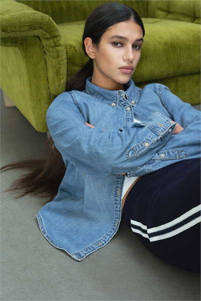 Джинсовая рубашка 1316183001