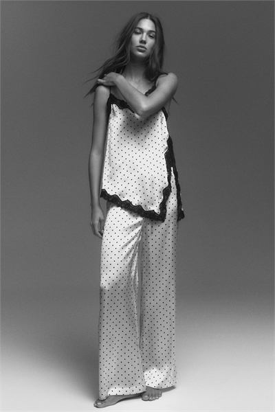 Атласная пижама 1329975001