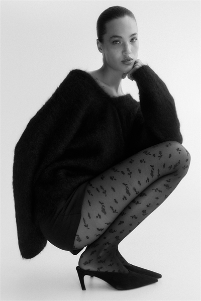 Колготки с узором 1336258001