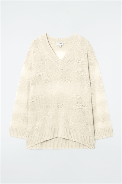 Вязаный джемпер 1236355002