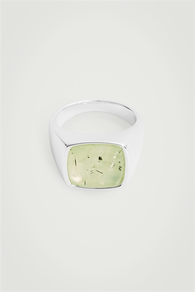 Серебряное кольцо с кварцевой печаткой 1248359001