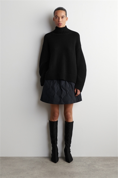 Мини-юбка из стеганого пуха 1313173001