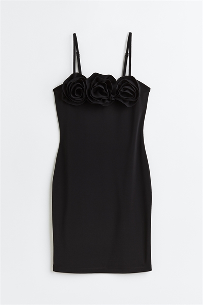 Обтягивающее платье с аппликациями 1154332001