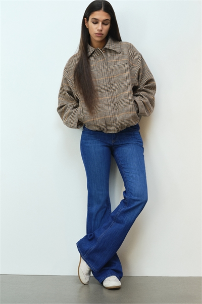 Расклешенные низкие джинсы 1307243006