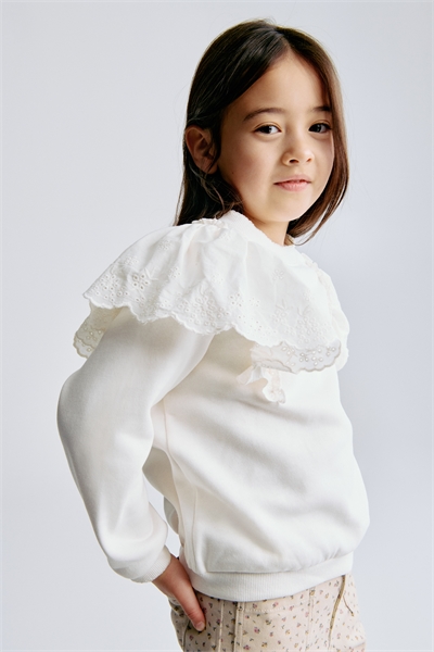 Толстовка с оборками 1331733002