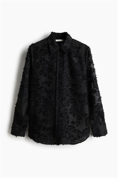 Рубашка из фактурного плетения 1193743009