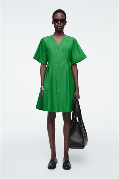 Плиссированное мини-платье 1271727002