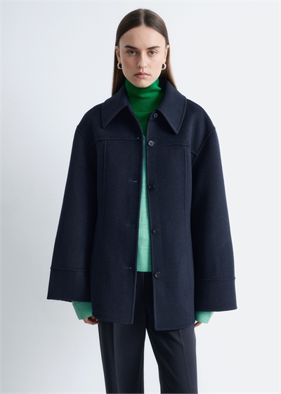 Зауженный шерстяной пиджак 1305996002