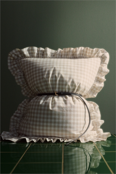 Хлопковая наволочка с оборкой 1310910003