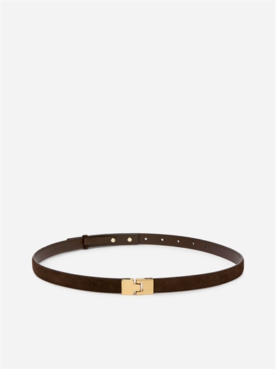 Замшевый ремень с пряжкой 1340147001