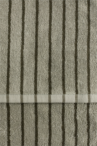 Полосатое банное полотенце артикул 1177356018