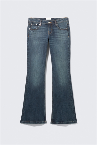 Расклешенные джинсы с низкой посадкой и украшением 1333030001