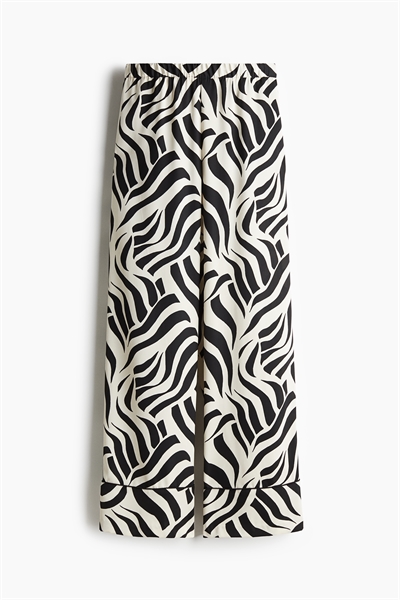 Свободные брюки из саржи 1261227001