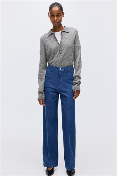 Прямые высокие джинсы 1317289001