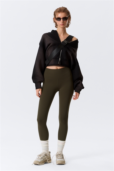 Спортивные колготки с высокой талией 1314641007