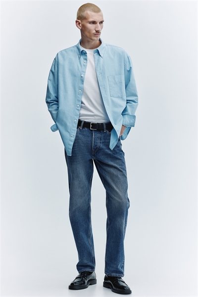 Оригинальные прямые джинсы 1314217003